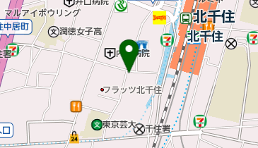 おざわ歯科・矯正歯科の地図画像