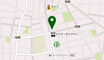 みうら歯科医院の地図画像