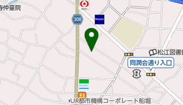 うめむら歯科医院の地図画像