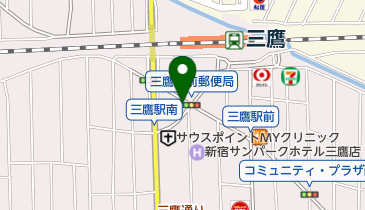 スマイル矯正歯科の地図画像