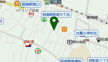 昭和町歯科医院の地図画像
