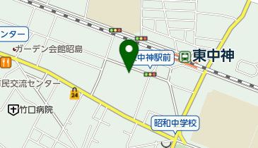 多摩歯科診療所の地図画像
