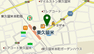 おの歯科医院の地図画像