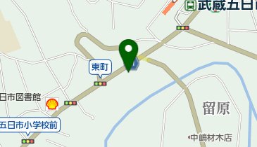 内山歯科医院の地図画像