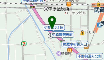 ワタナベ歯科の地図画像