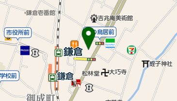 カマクラデントフェイシャルオーソピディクス山本歯科の地図画像