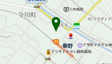 加藤歯科大秦野クリニックの地図画像