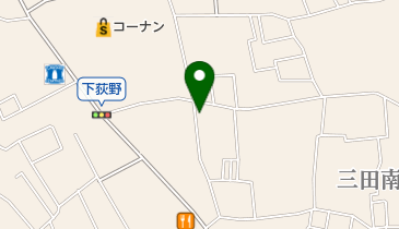 上山歯科医院の地図画像