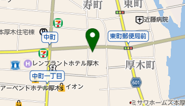 中倉歯科医院の地図画像