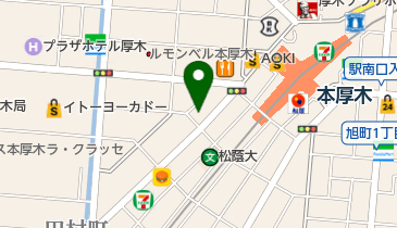 橋口歯科の地図画像