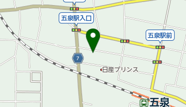 はらだ歯科医院の地図画像