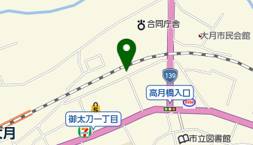 岡歯科医院の地図画像