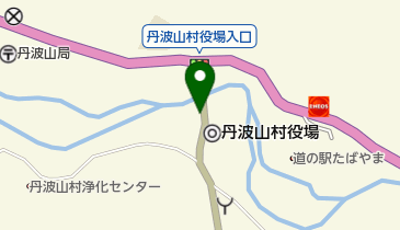 丹波山村国民健康保険診療所の地図画像