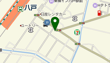 かが歯科医院の地図画像