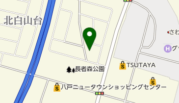 白山台歯科医院の地図画像