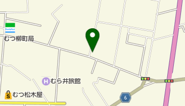 板垣矯正歯科 むつ診療室の地図画像