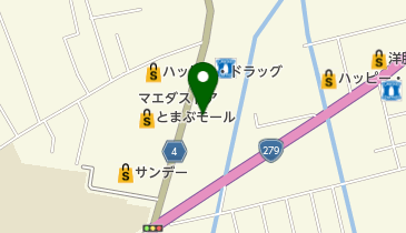 小田川歯科医院の地図画像