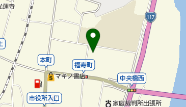 栗山歯科診療所の地図画像