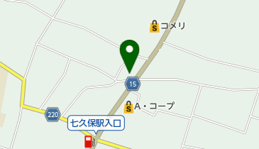 ななくぼ歯科医院の地図画像