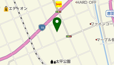 ややもり歯科医院の地図画像