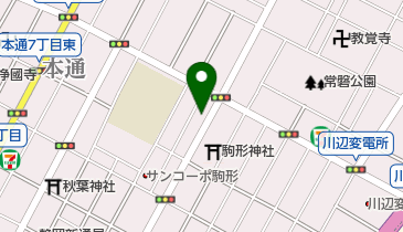 山本歯科医院の地図画像