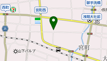 内山歯科医院の地図画像