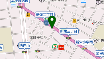 ひらて歯科クリニックの地図画像