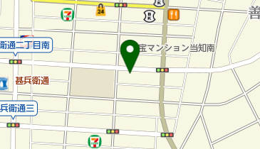 中西歯科医院の地図画像