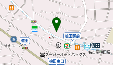 てらお矯正歯科の地図画像