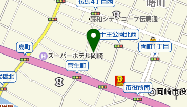 つちや歯科の地図画像