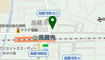 高蔵寺歯科医院の地図画像