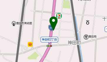 神田歯科矯正歯科の地図画像