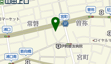 横山歯科の地図画像