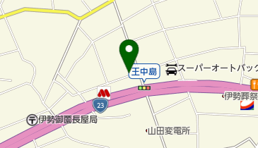 にしやま歯科の地図画像