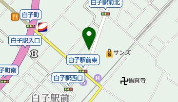 ホワイト歯科の地図画像