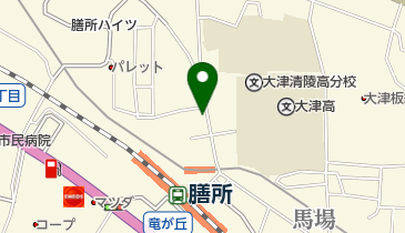 泰間デンタルクリニックの地図画像