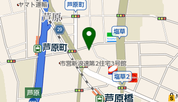 よしかわ歯科の地図画像