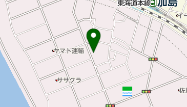 岸歯科医院の地図画像