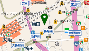 Hep Five ヘップファイブ 複合施設 商業施設 周辺の病院 薬局 Navitime