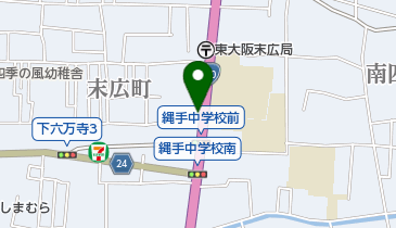 くまざき歯科の地図画像