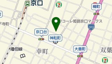 幡中歯科の地図画像