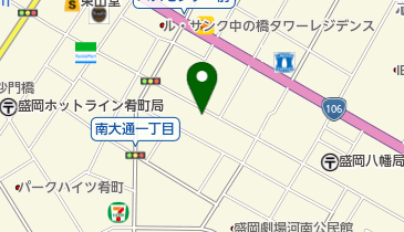 赤坂歯科医院の地図画像