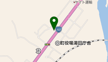 湯田歯科医院の地図画像