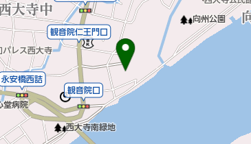 奥田歯科医院の地図画像