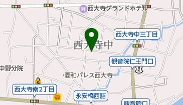 西田歯科医院の地図画像