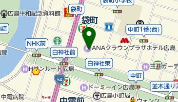 平和通り歯科口腔外科全日空ホテル診療所の地図画像