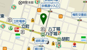 河田歯科の地図画像