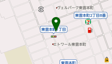 小早川歯科医院の地図画像