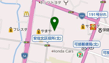 山崎歯科医院の地図画像