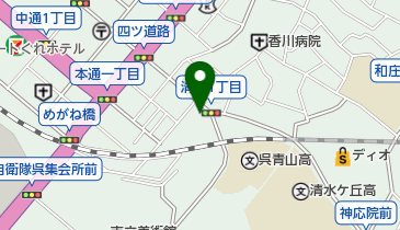 己斐歯科医院の地図画像